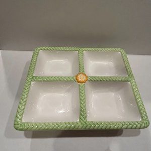 Avon Wellness Infusions Botanical 4 Compartment Dish